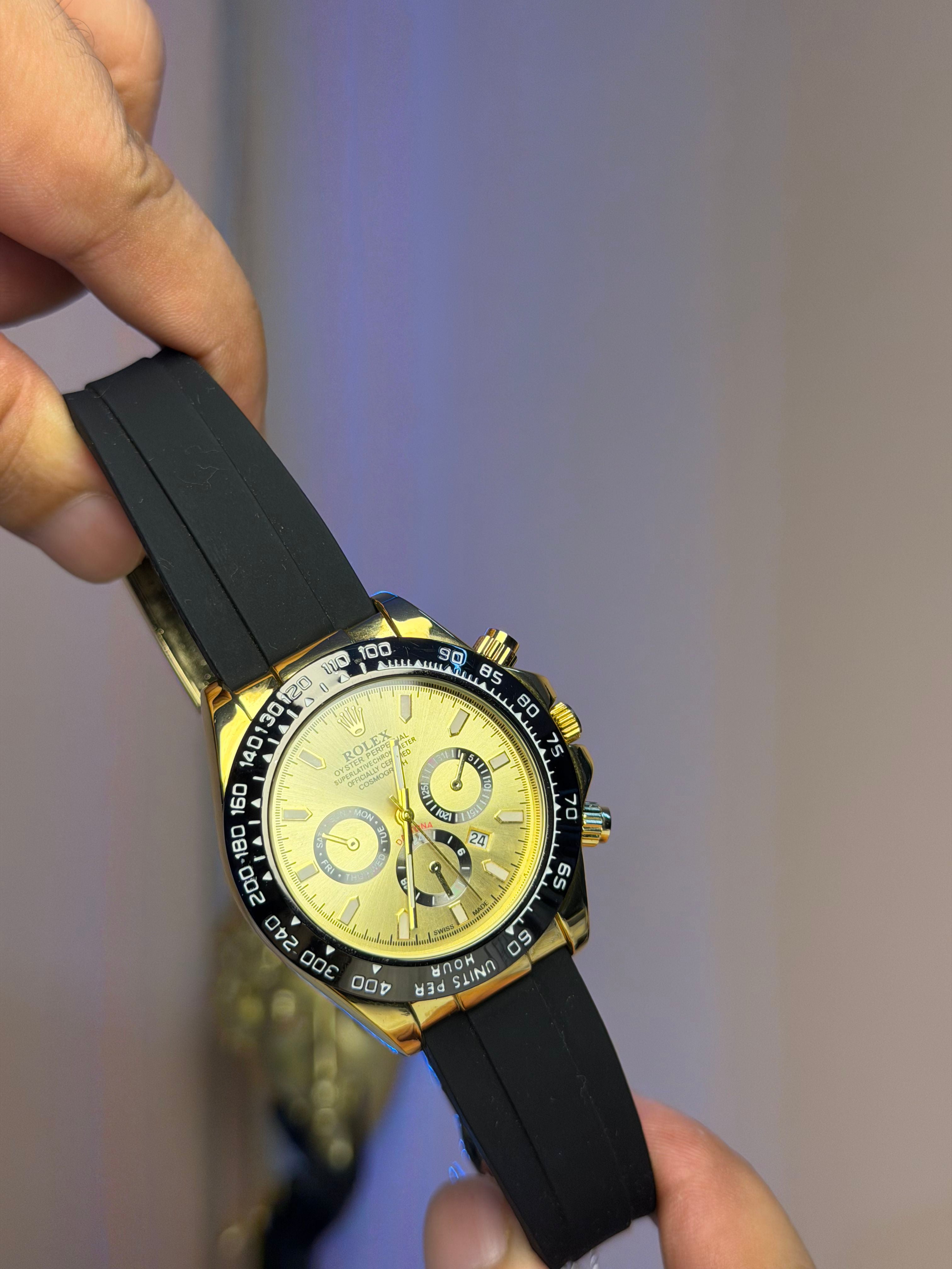 Rolex Daytona Gold & Black