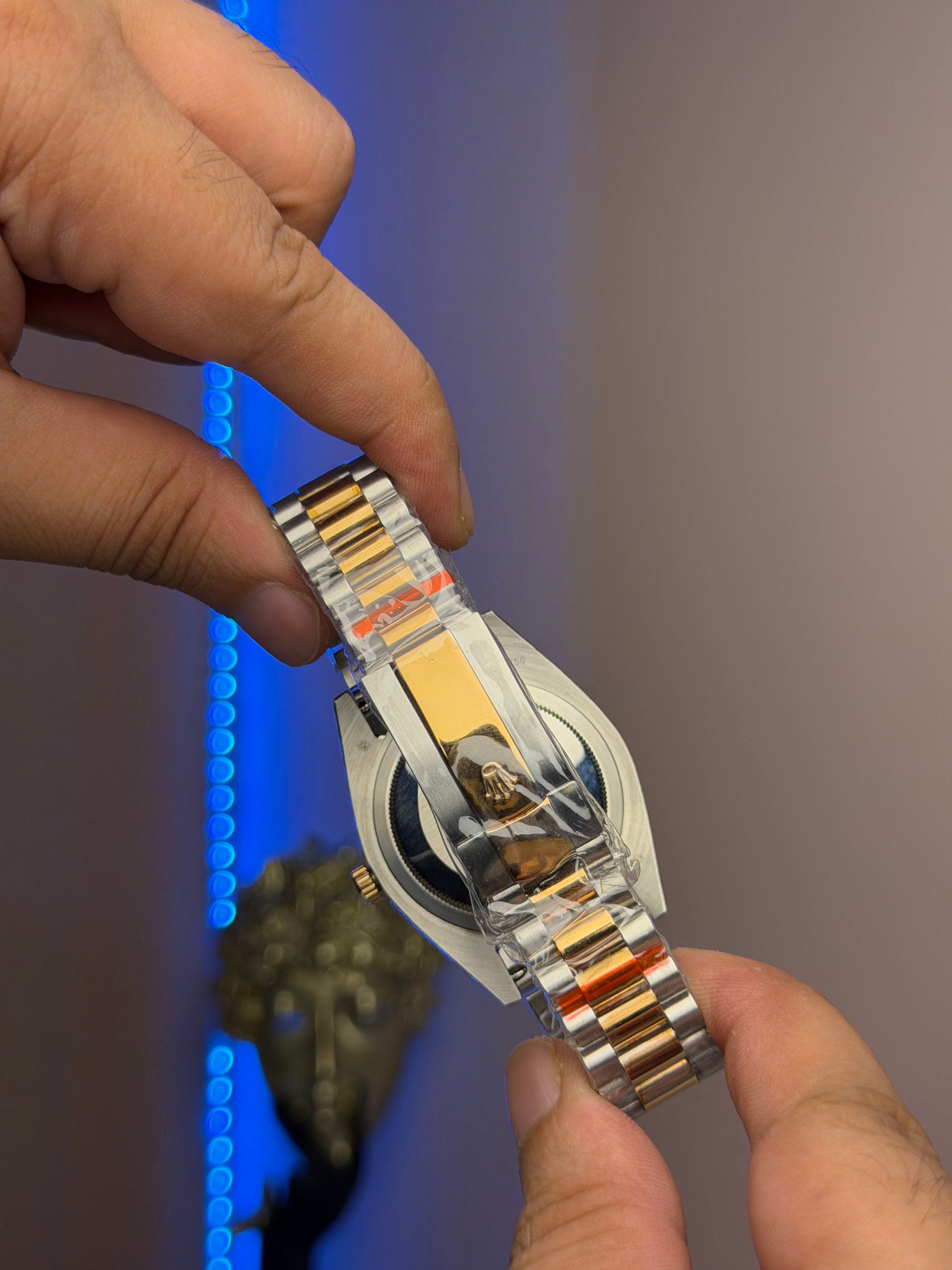 Rolex Day-Date Two-Tone Rose Gold