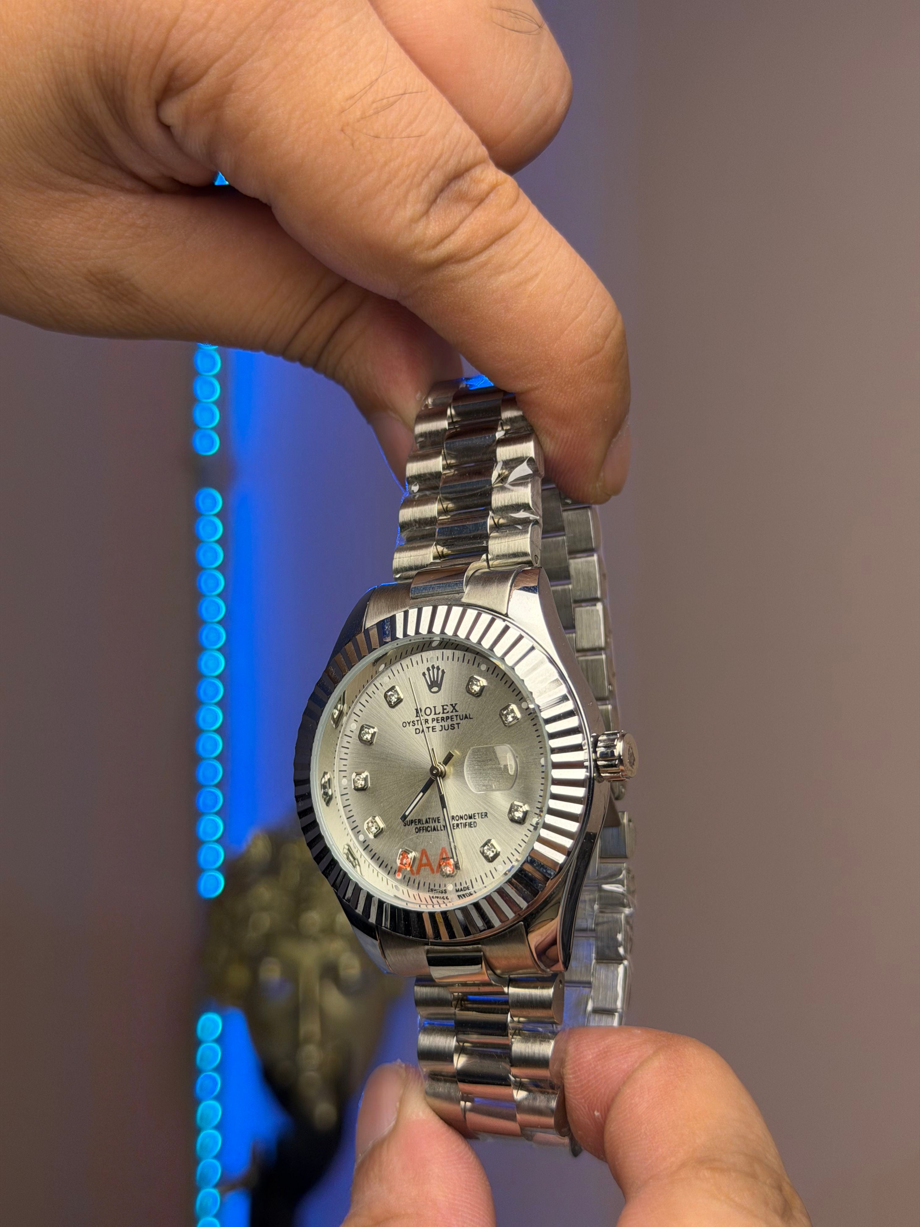 Rolex Date-Just Steel Diamond